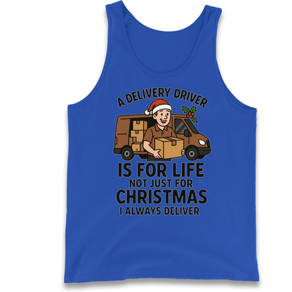 Delivery Driver Christmas Tank Top
