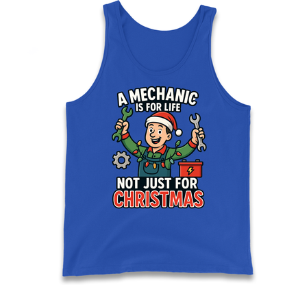 Mechanic Christmas Tank Top