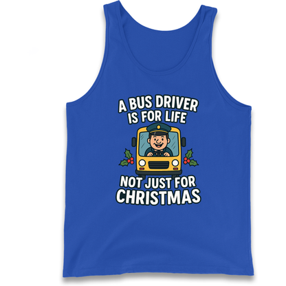 Bus Driver Christmas Tank Top