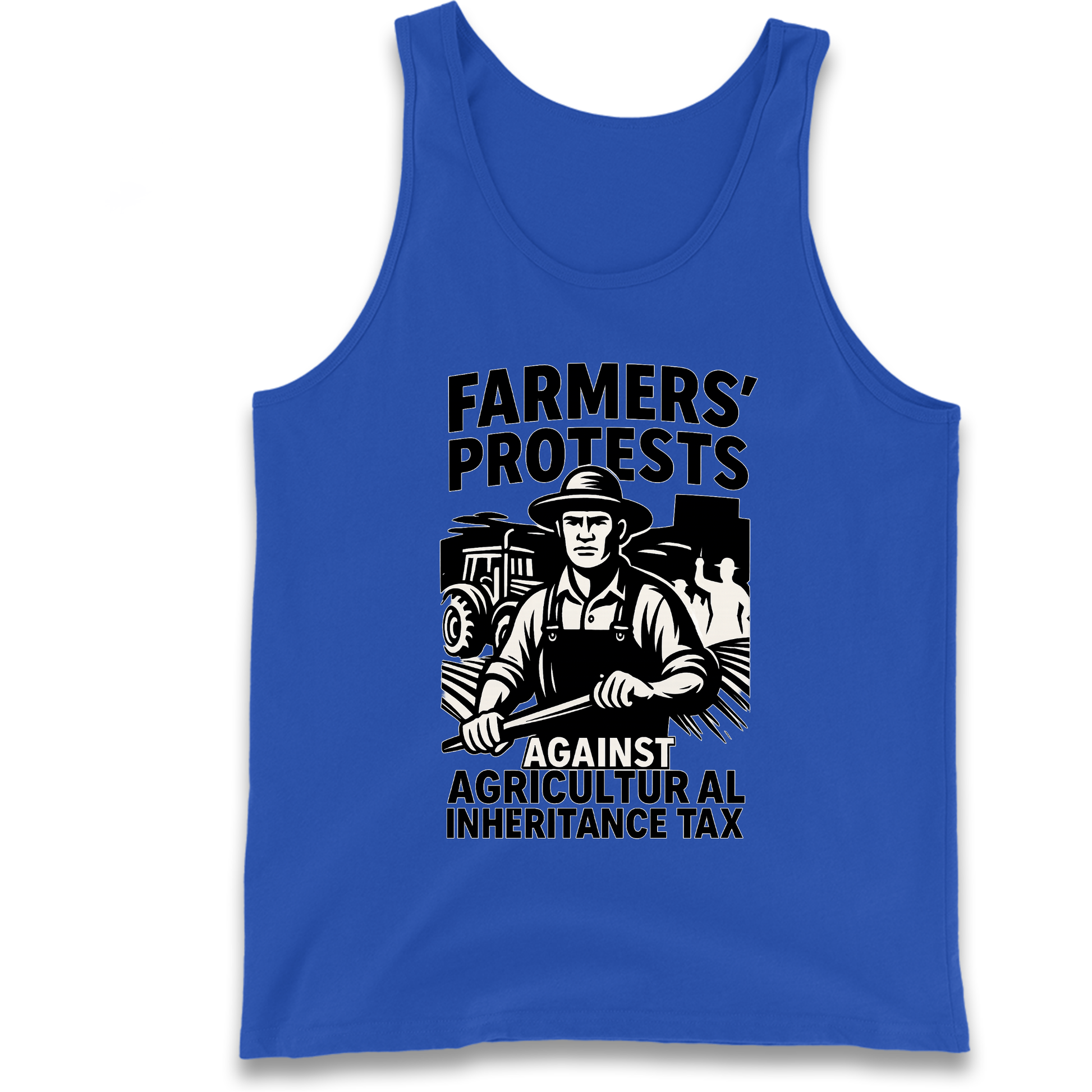 Farmers’ Protests Against Agricultural Inheritance Tax Tank Top