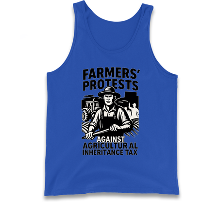 Farmers’ Protests Against Agricultural Inheritance Tax Tank Top