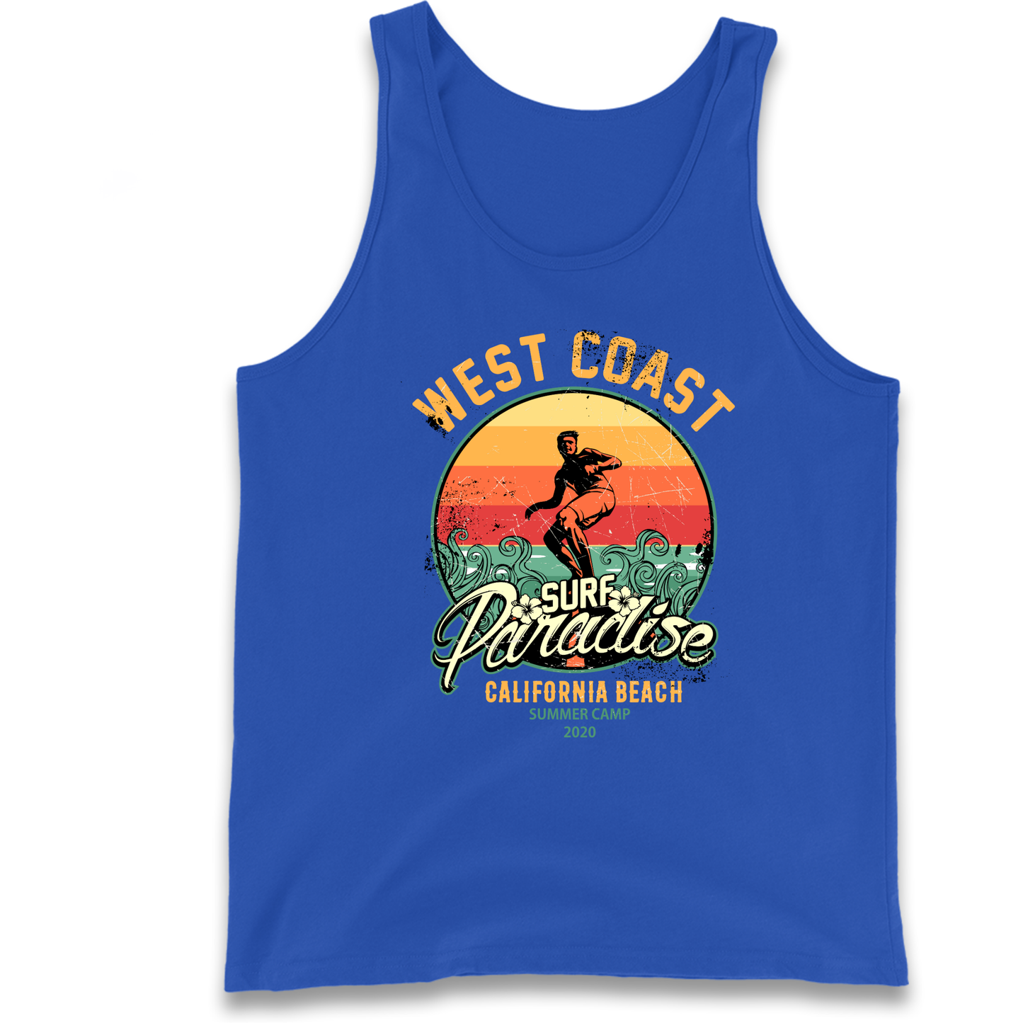 West Coast Surf Paradise Tank Top