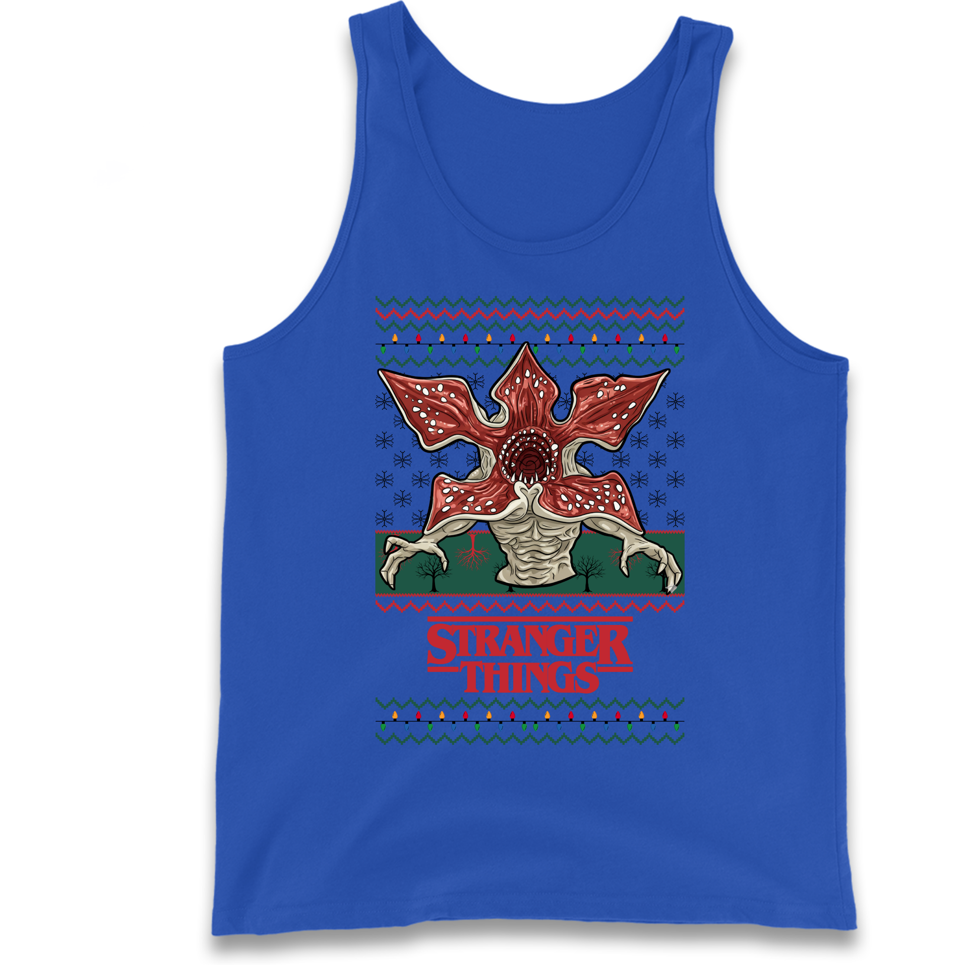 Demogorgon Christmas Tank Top