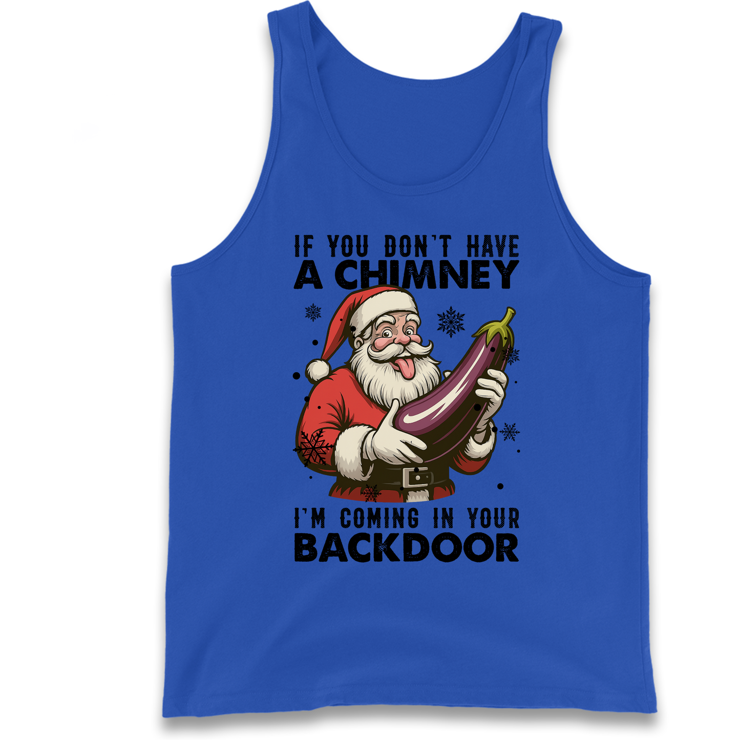 Santa Back Door Tank-Top