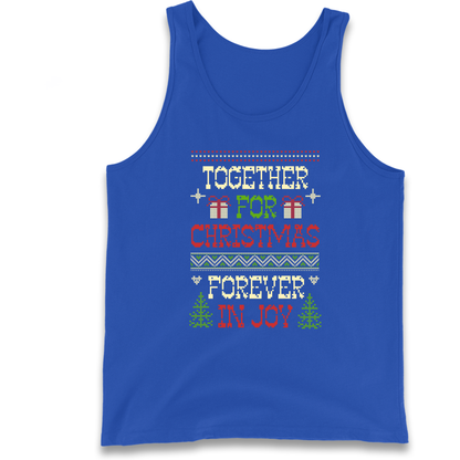 Together for Christmas Forever in Joy Christmas Tank Top