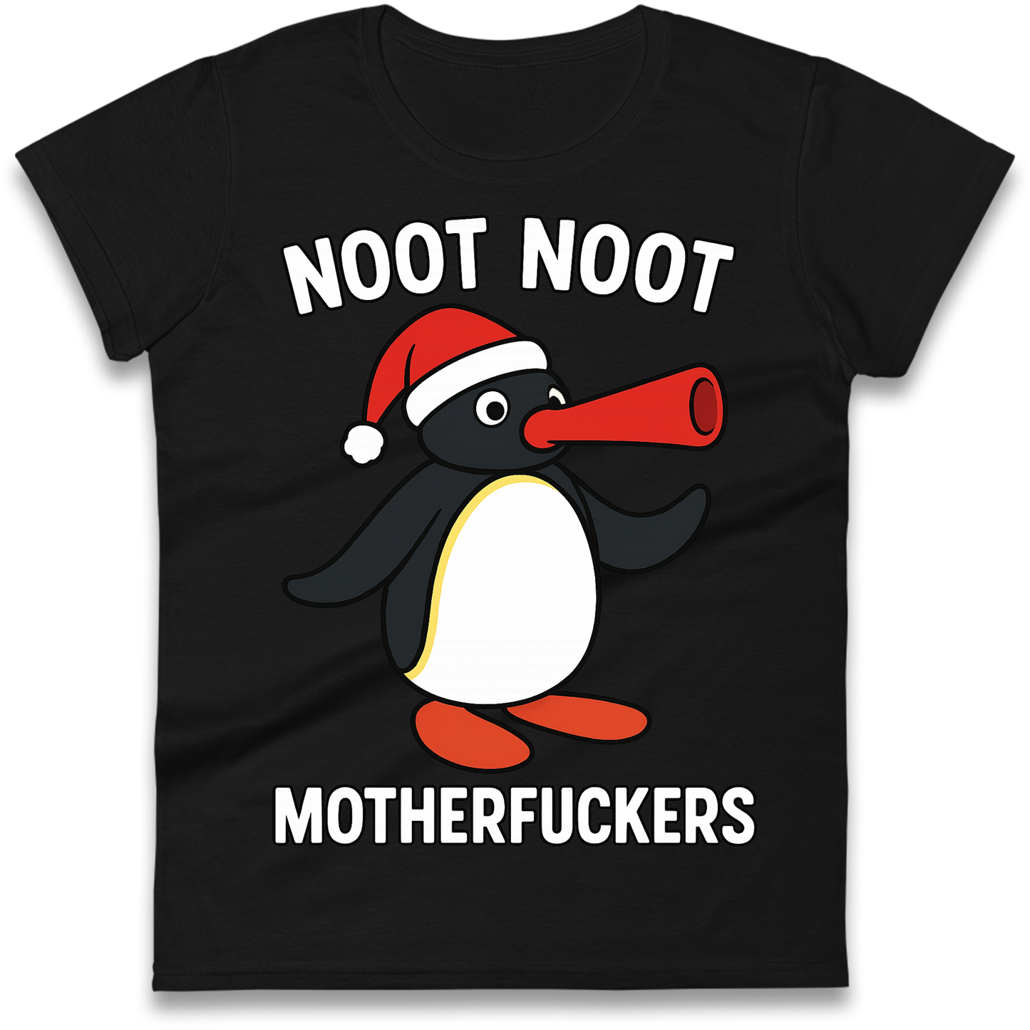 Pingu Christmas Ladies Shirt