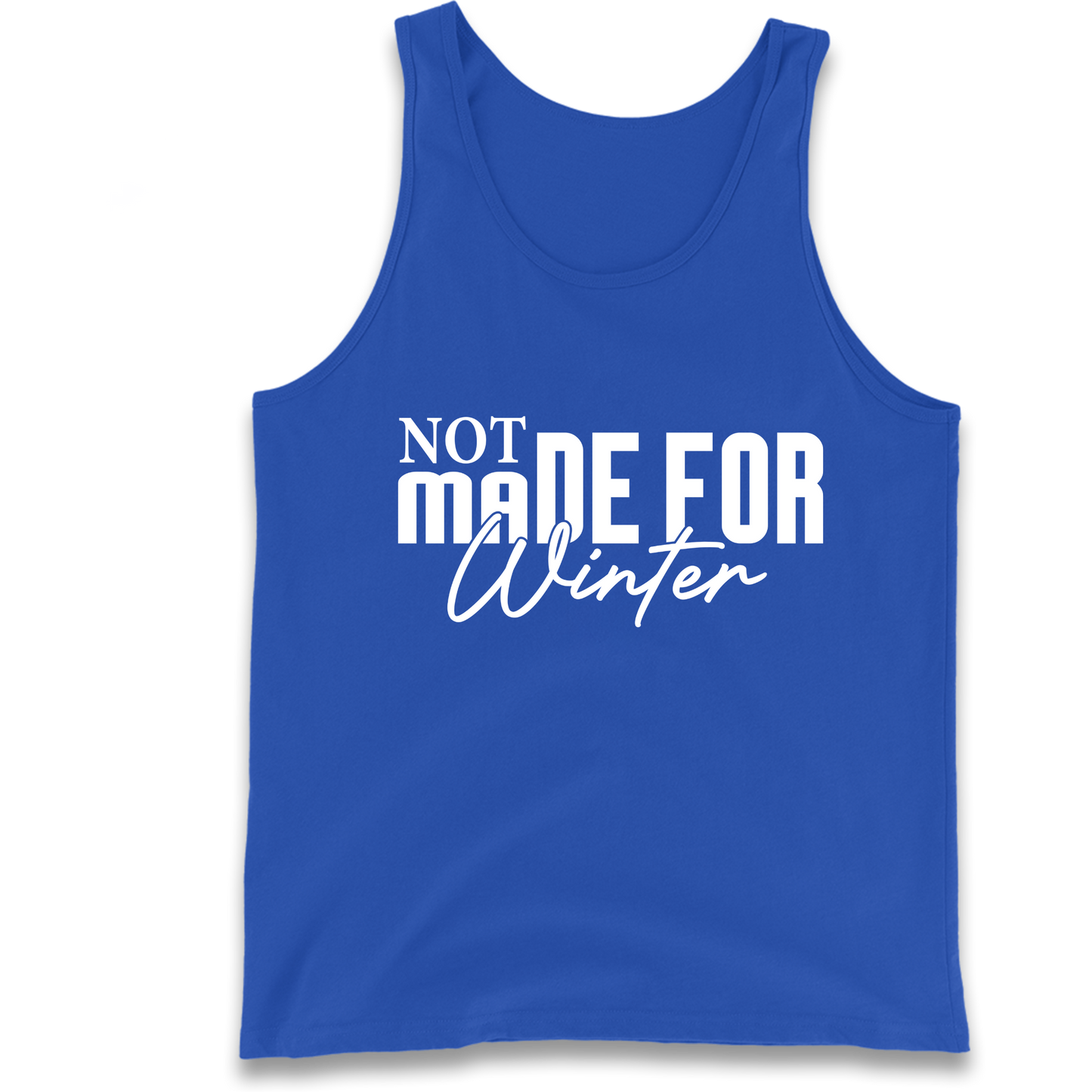Not Made For Winter Christmas Tank Top