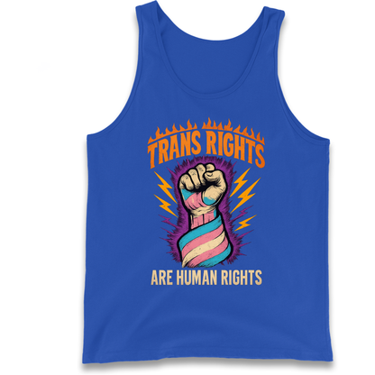 Trans Rights Are Human Rights Tank Top