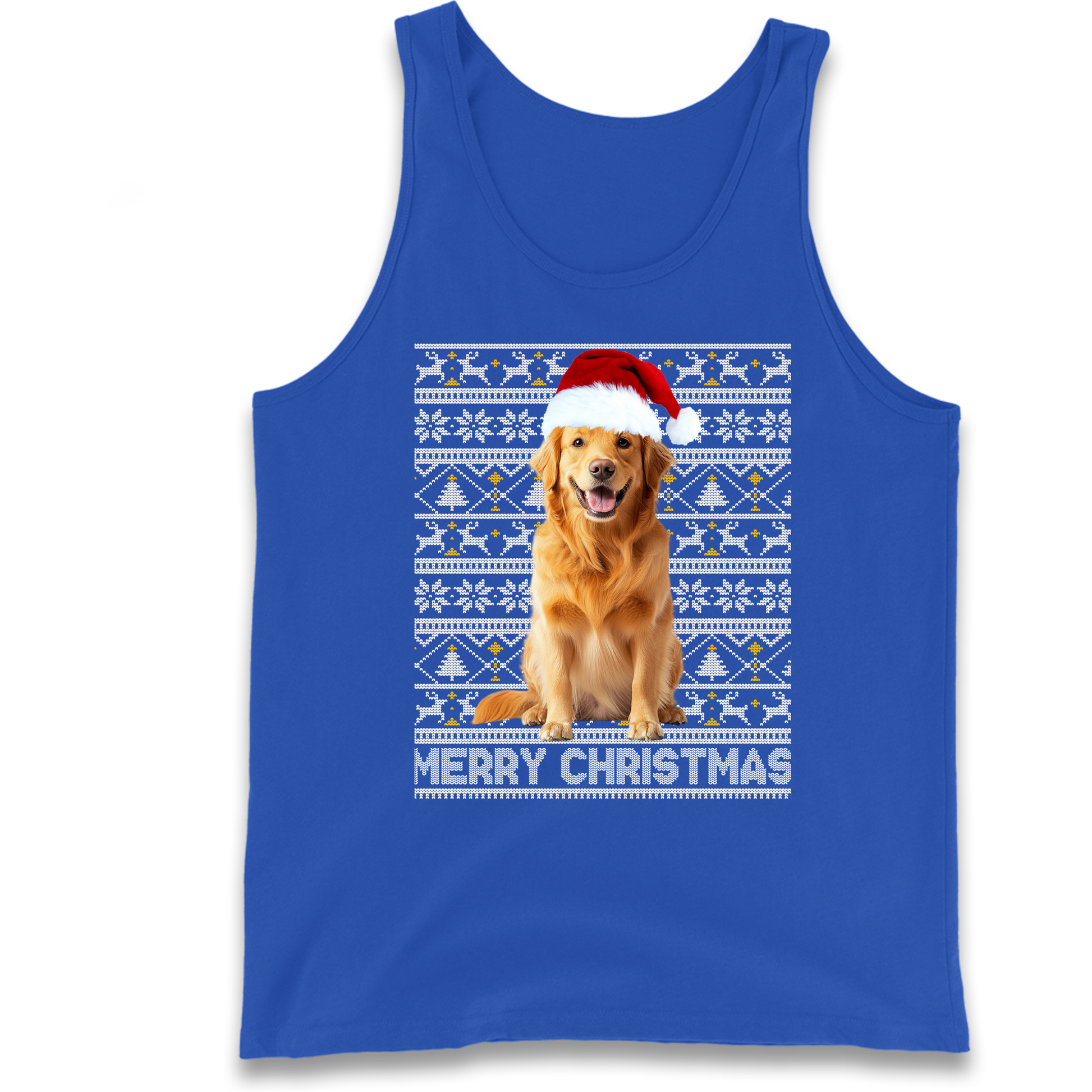 Merry Christmas Dog Tank Top