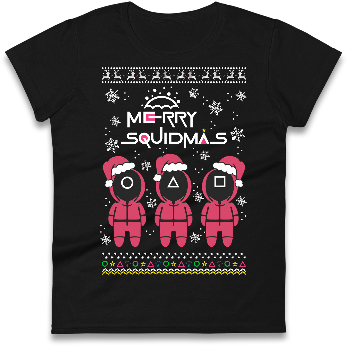 merry Squidmas Ladies Shirt