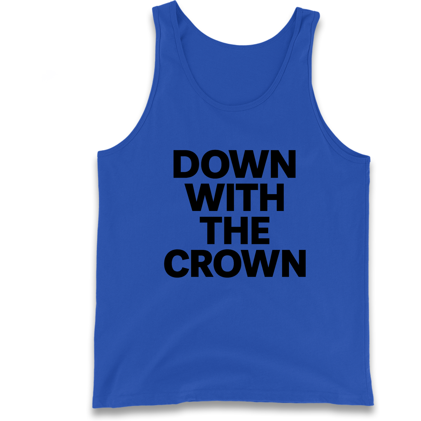 DOWN WITH THE CROWN Tank Top