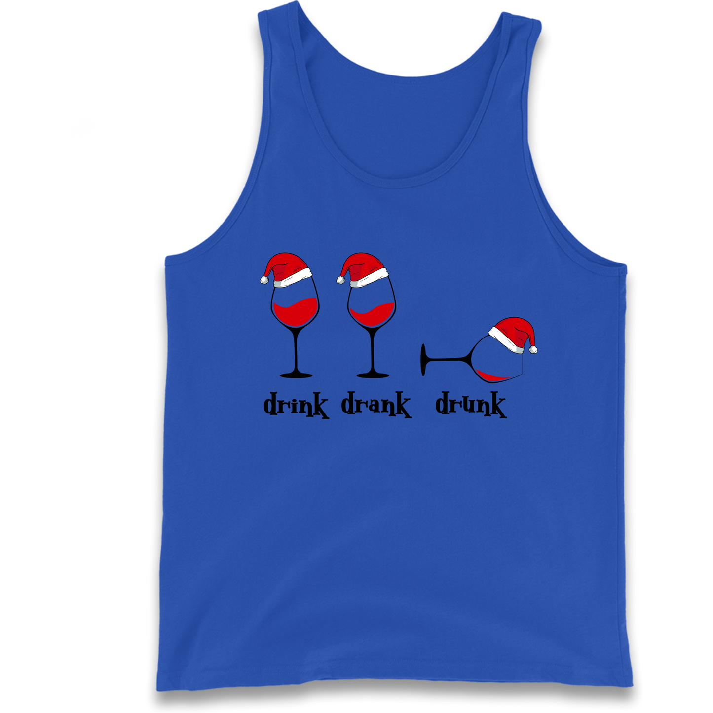 Drink Drank Drunk Tank-Top