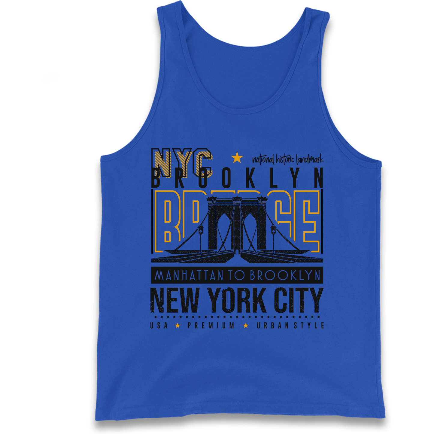 NYC Brooklyn Bridge Tank Top