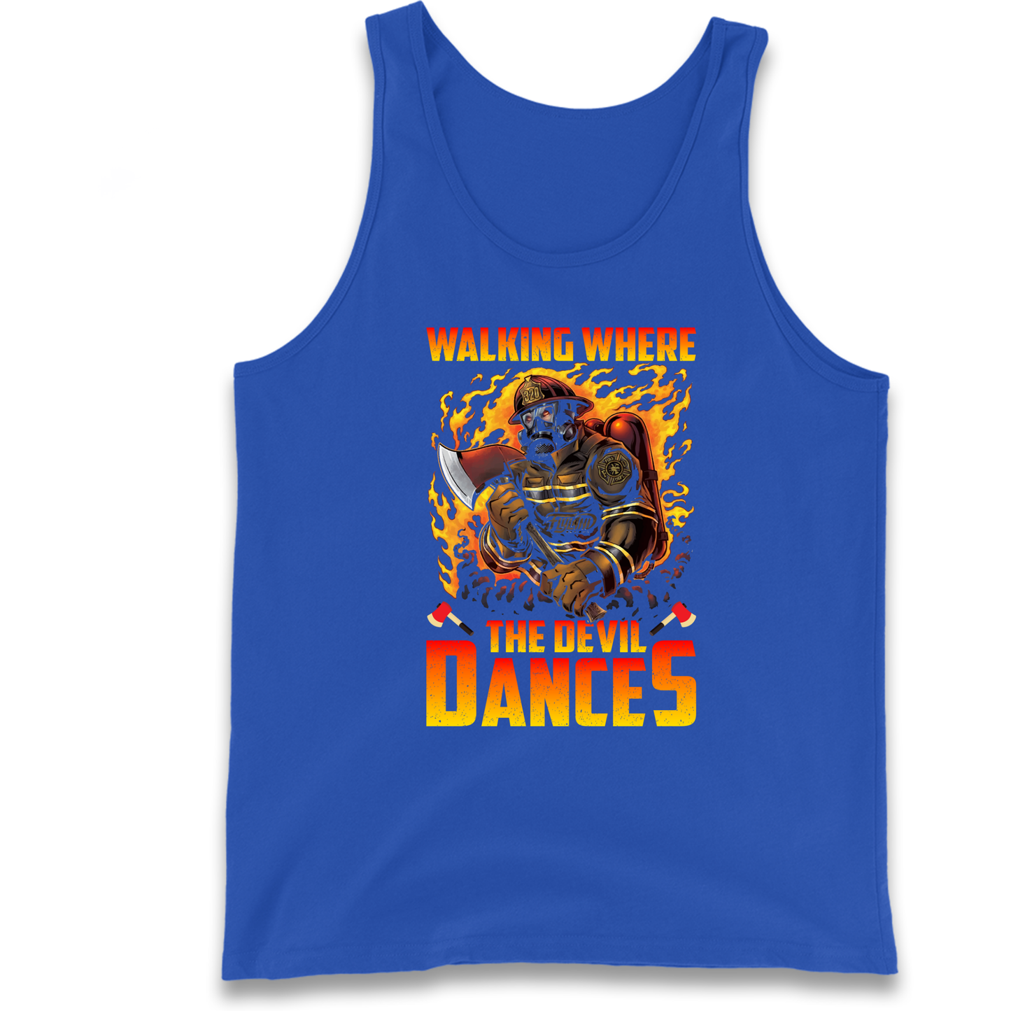 Walking Where The Devil Dances Tank Top