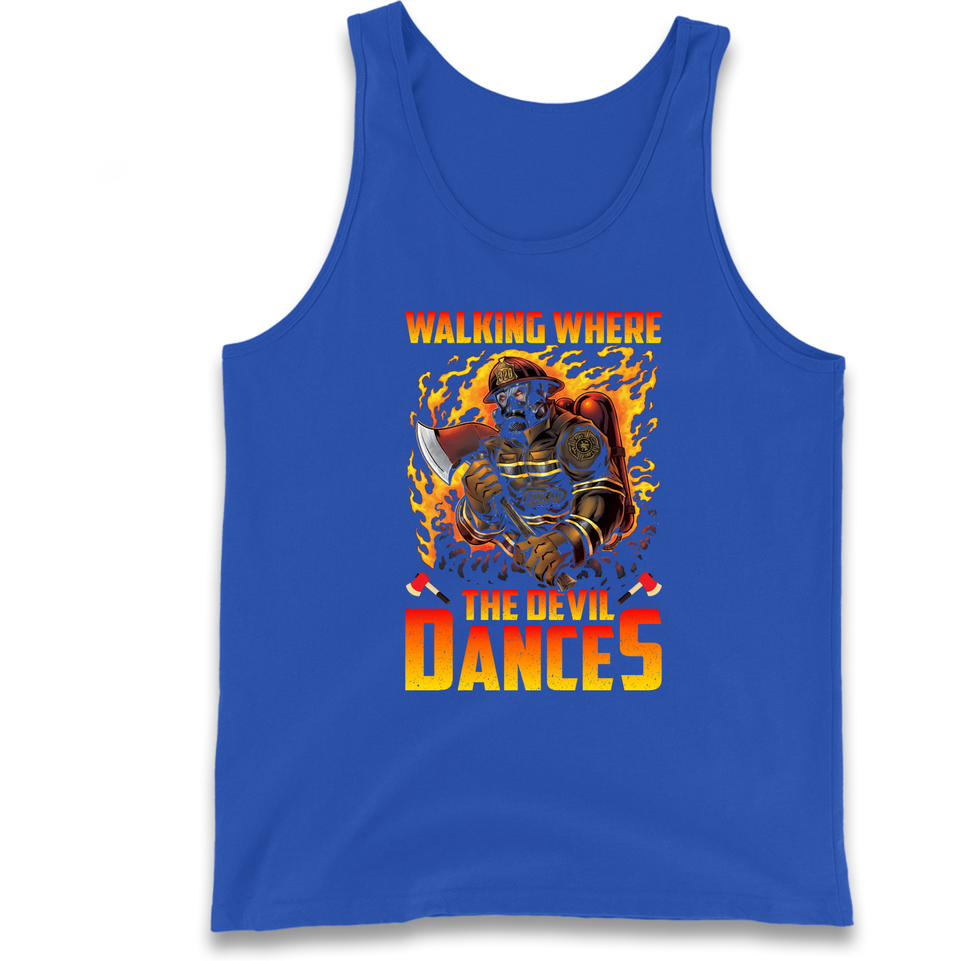 Walking Where The Devil Dances Tank Top