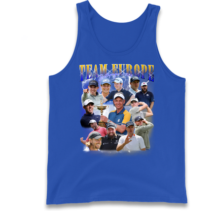 Ryder Cup 2025 Team Europe Tank Top