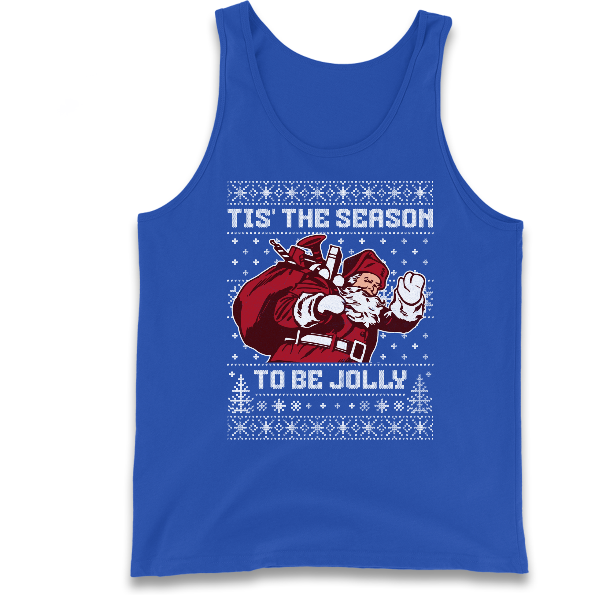 Tis The Season To Be Jolly Christmas Tank Top