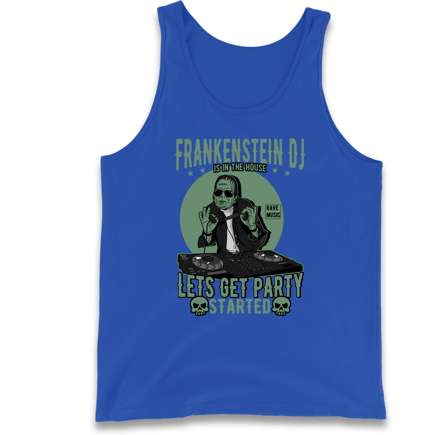 Frankenstein DJ Tank Top