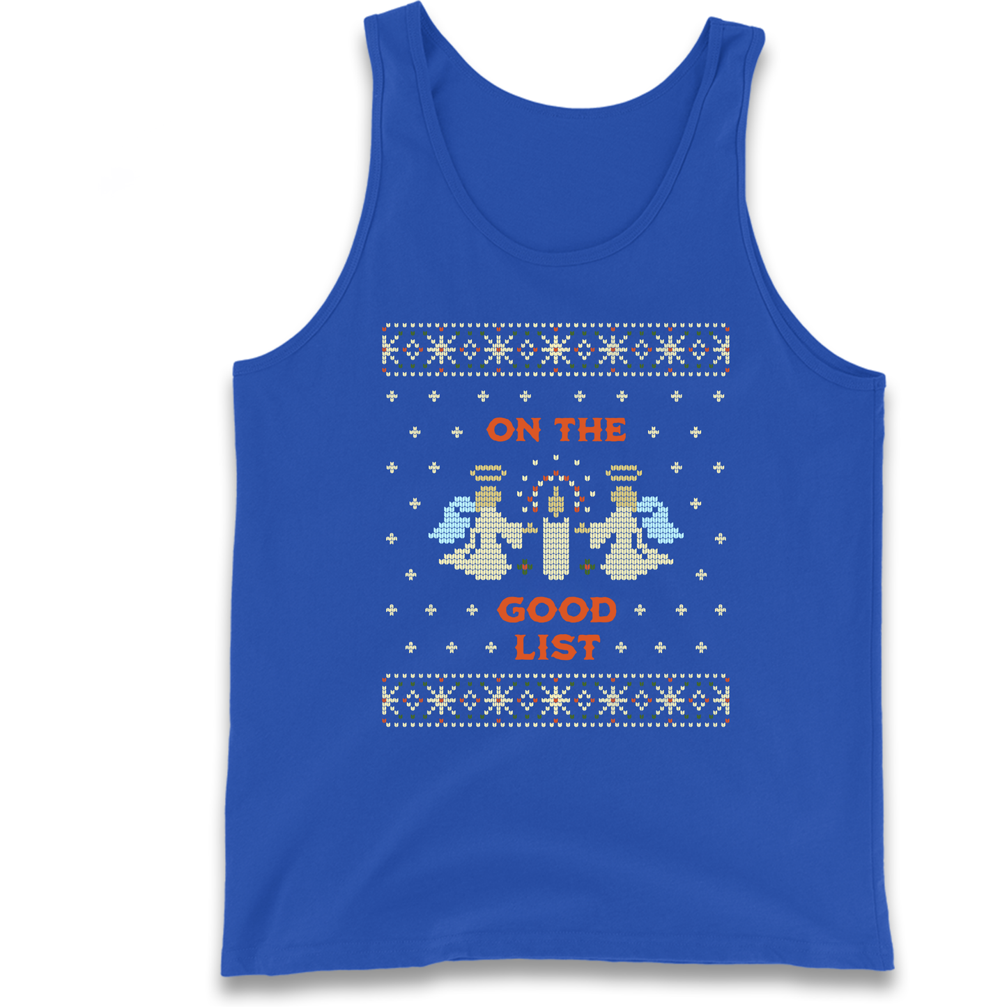 On The Good List Christmas Tank Top