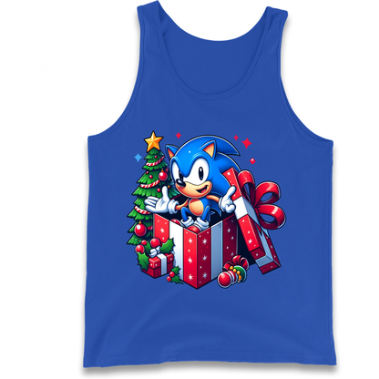 Sonic The Hedgehog Christmas Tank Top