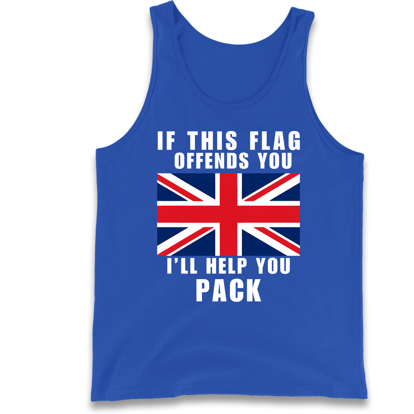 If This Flag Offends You I Will Help You Pack Tank Top