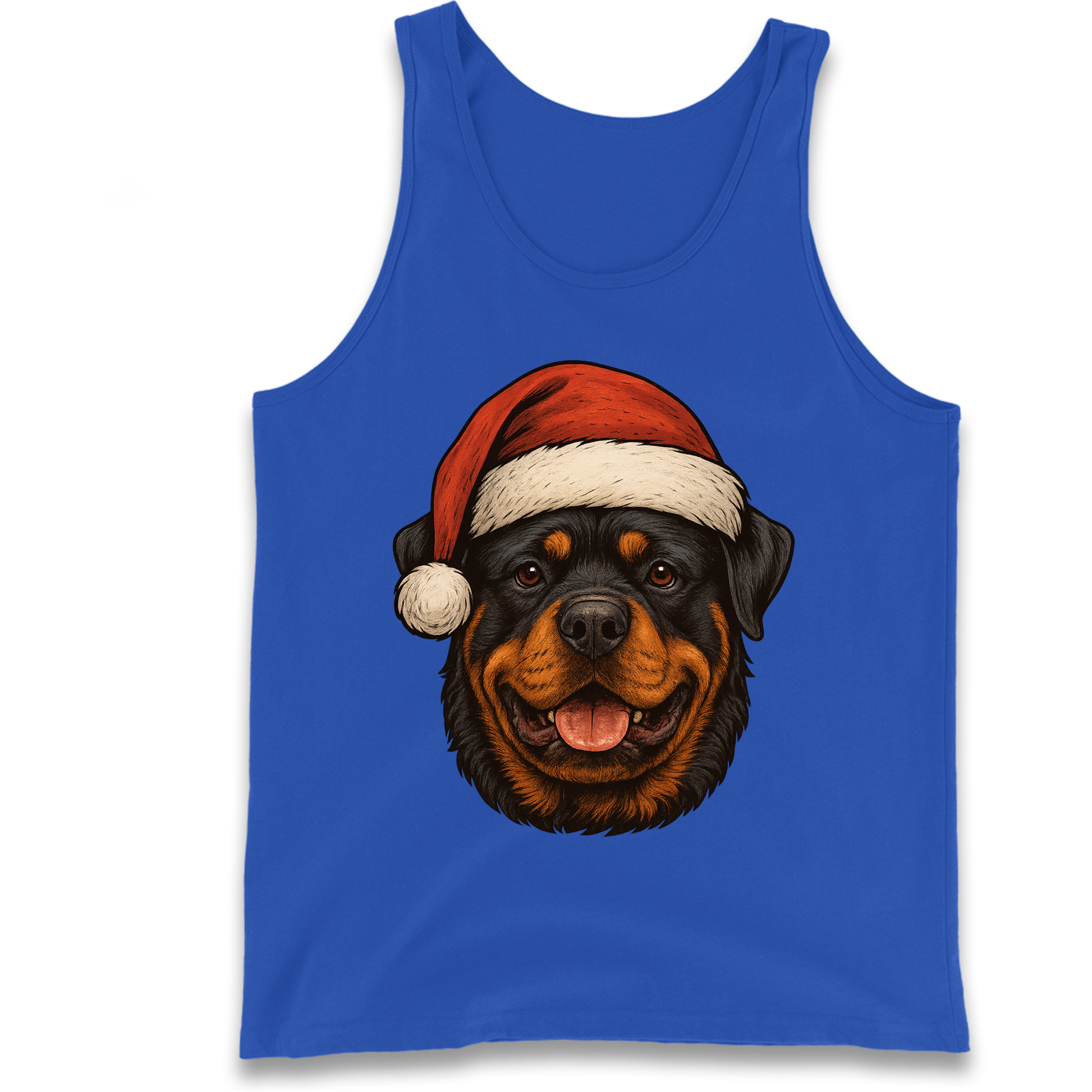 Rottweiler Christmas Tank Top