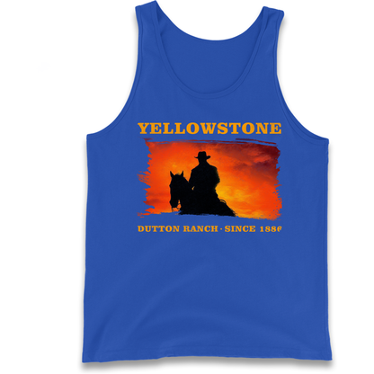 Yellowstone Dutton Ranch Since 1886 Tank Top
