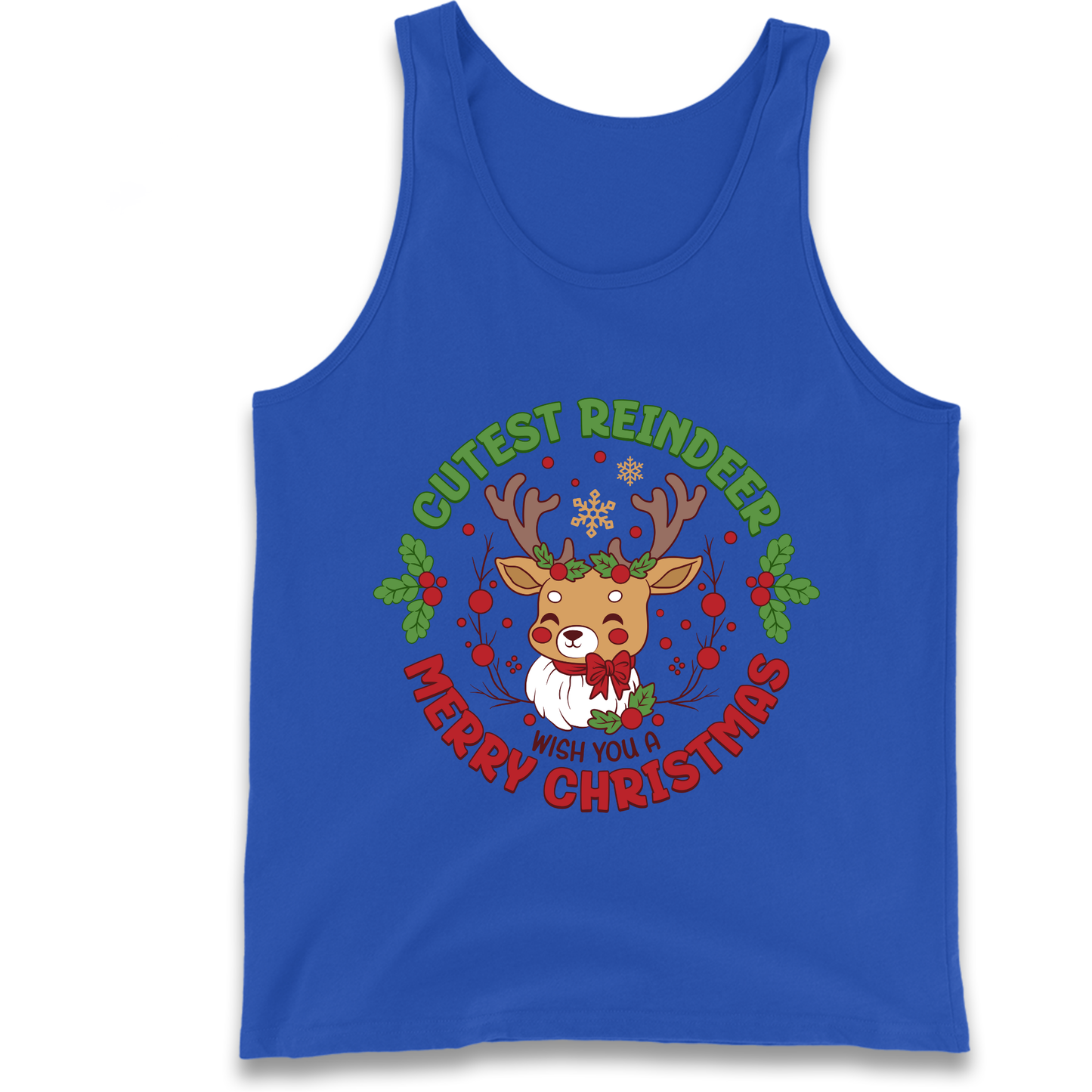 Cutest Reindeer Tank Top