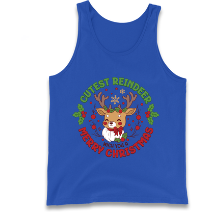 Cutest Reindeer Tank Top