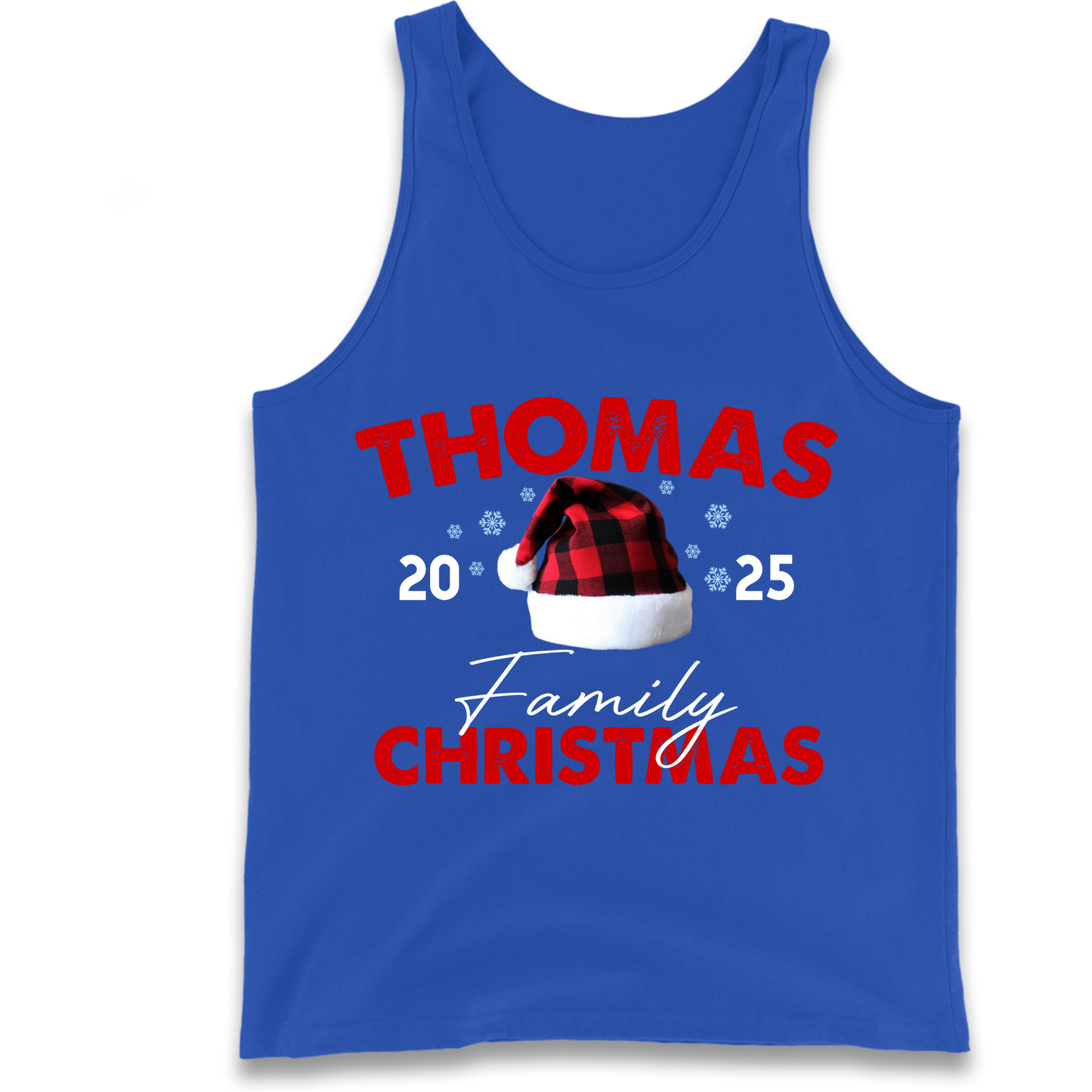 Thomas Family Christmas Tank Top