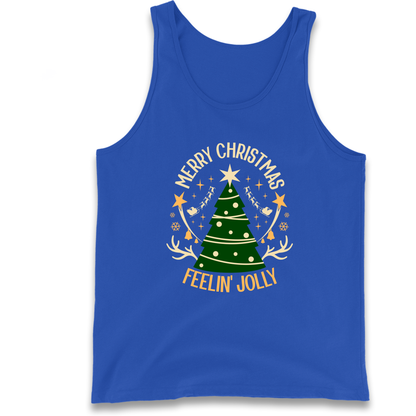 Merry Christmas Feeling Jolly Christmas Tank Top