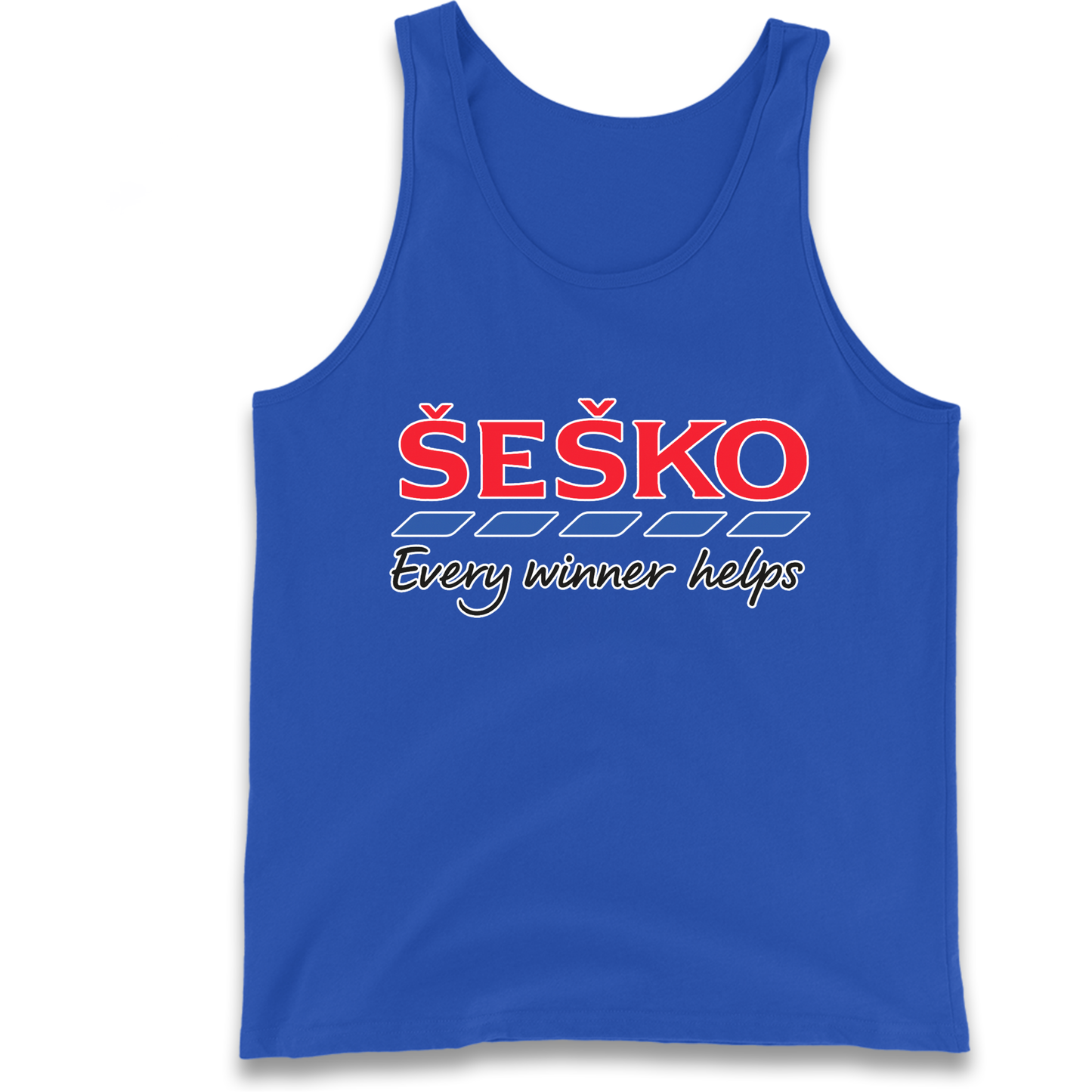 Benjamin Sesko Every Winner Helps Tank-Top