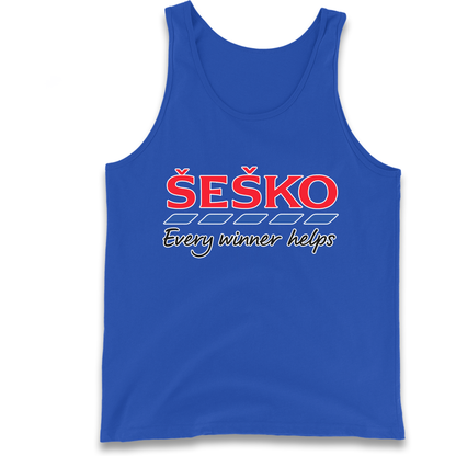 Benjamin Sesko Every Winner Helps Tank-Top