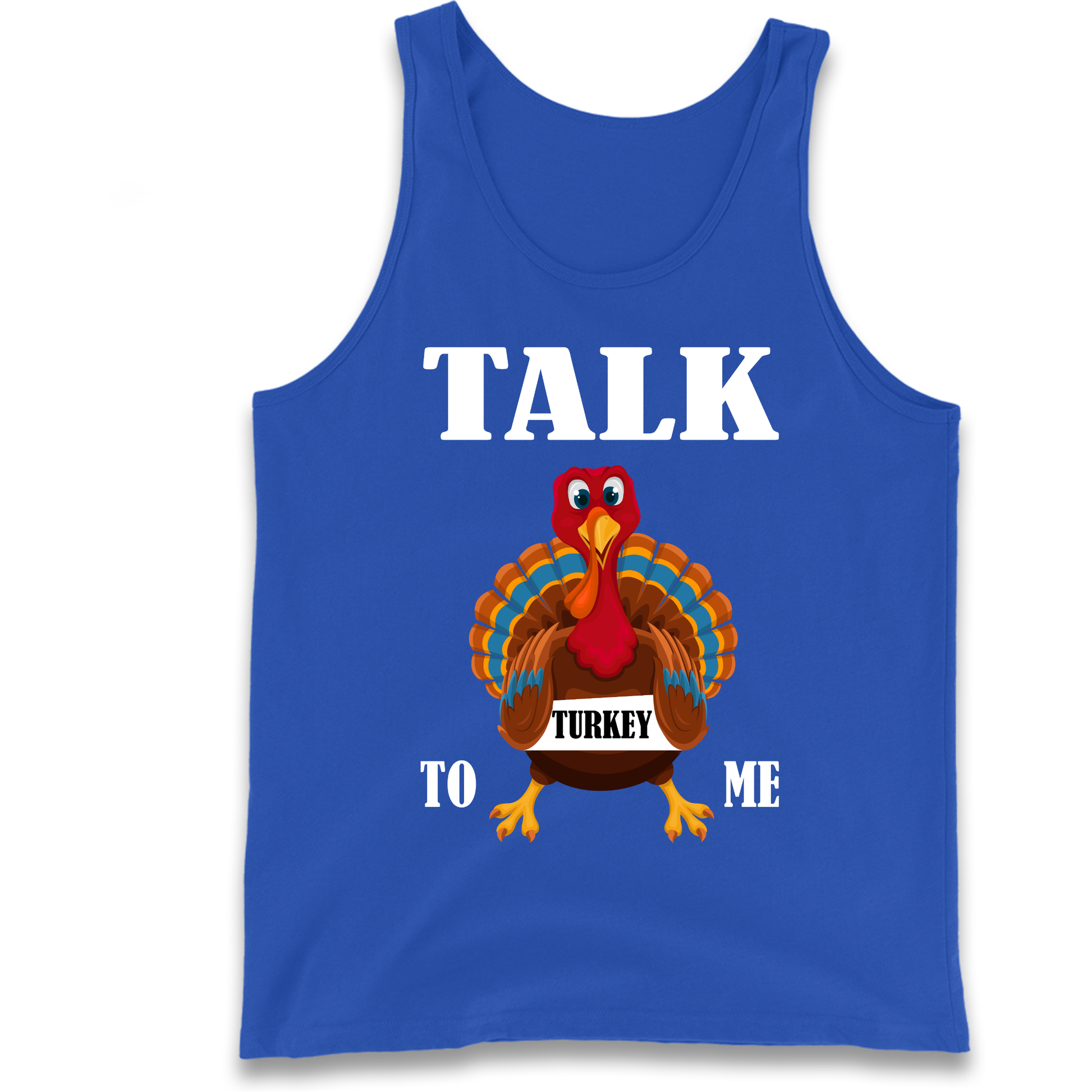 Talk Turkey To Me Christmas Tank Top