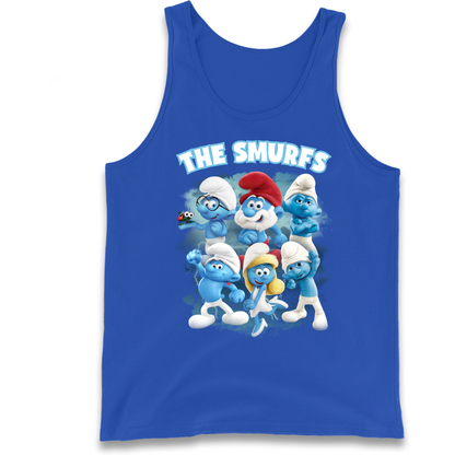 The Smurfs Bootleg Tank Top