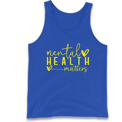 Yellow Mental Health Tank Top