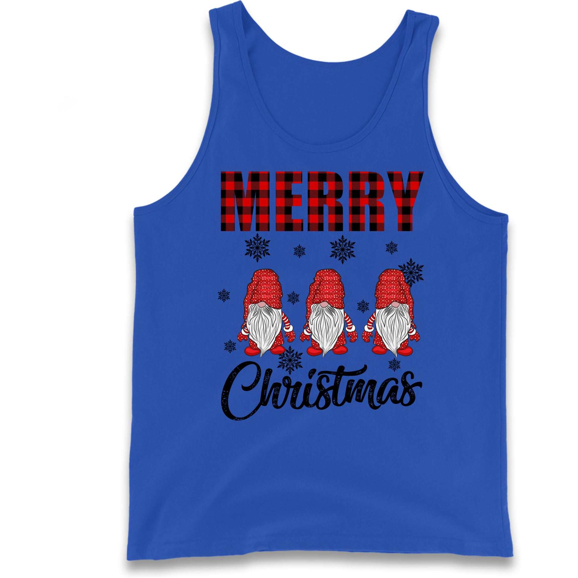 Merry Knomes Christmas Tank-Top