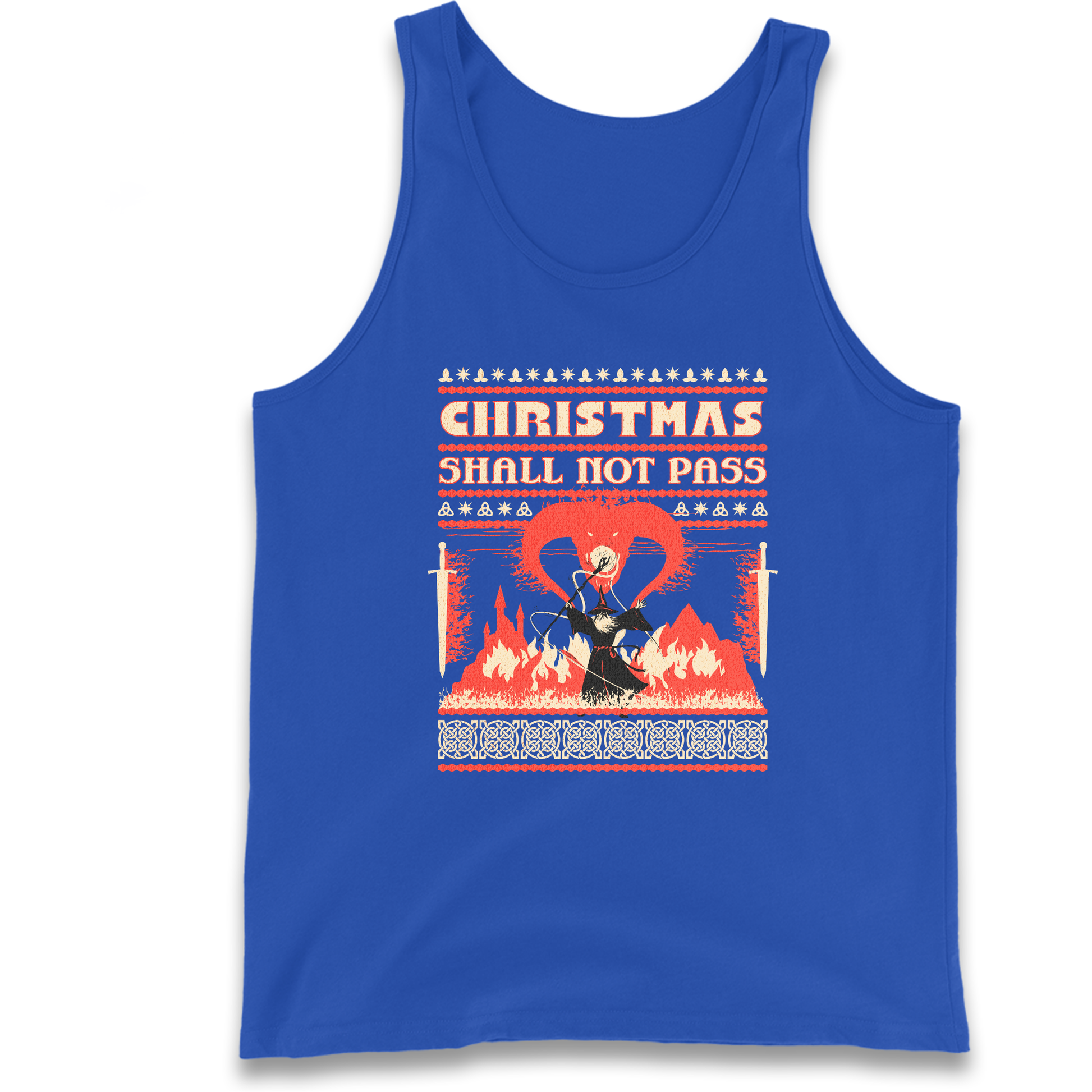 Christmas Shall Not Pass Tank Top