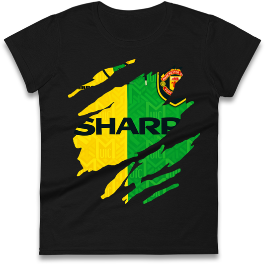 Manchester United Away Ladies T-Shirt