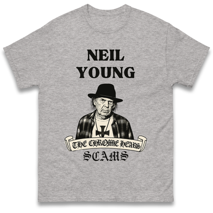 Neil Young and the Chrome Hearts T Shirt 