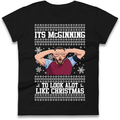 John McGinn Christmas Ladies Shirt