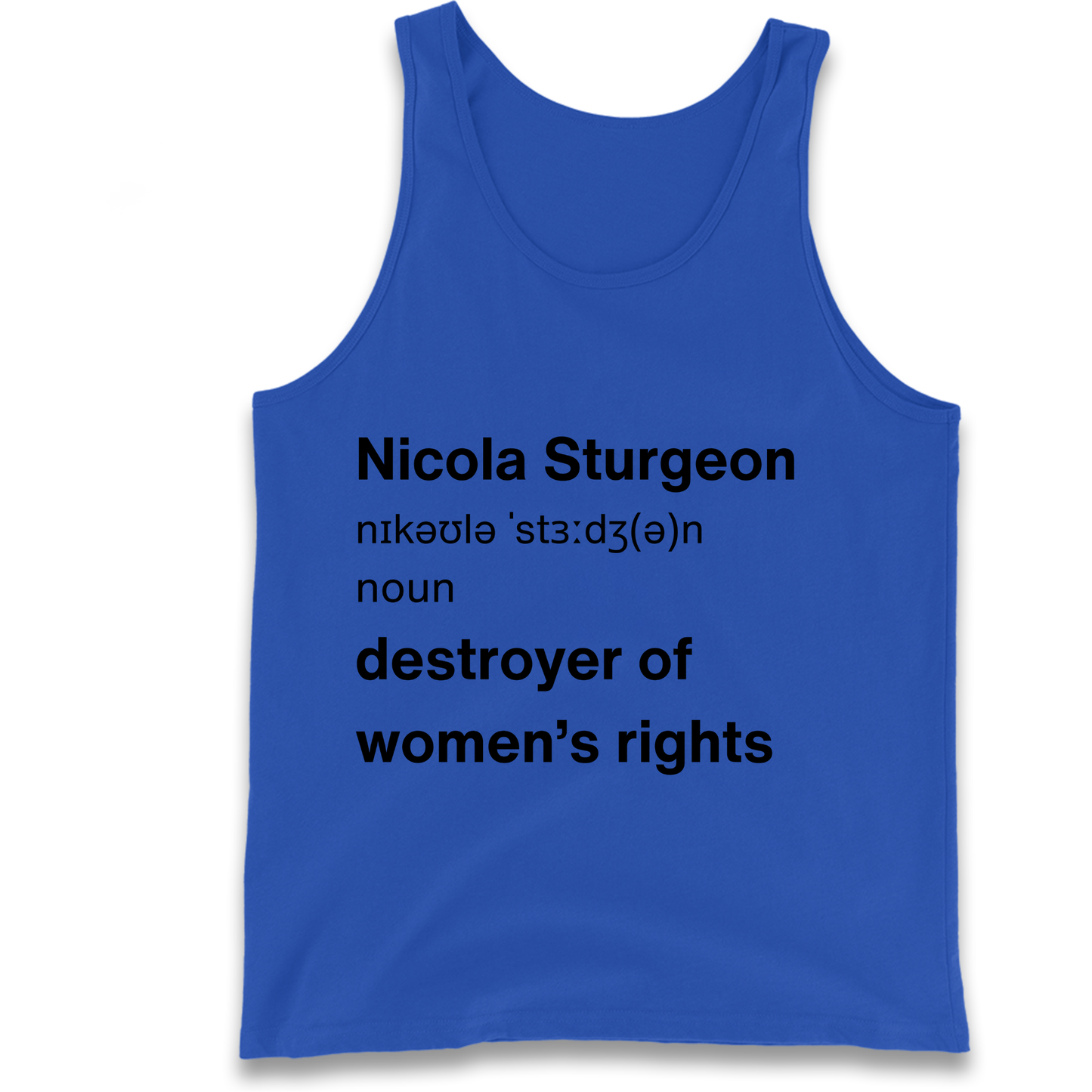 JK Rowling Nicola Sturgeon T Shirt Tank Top