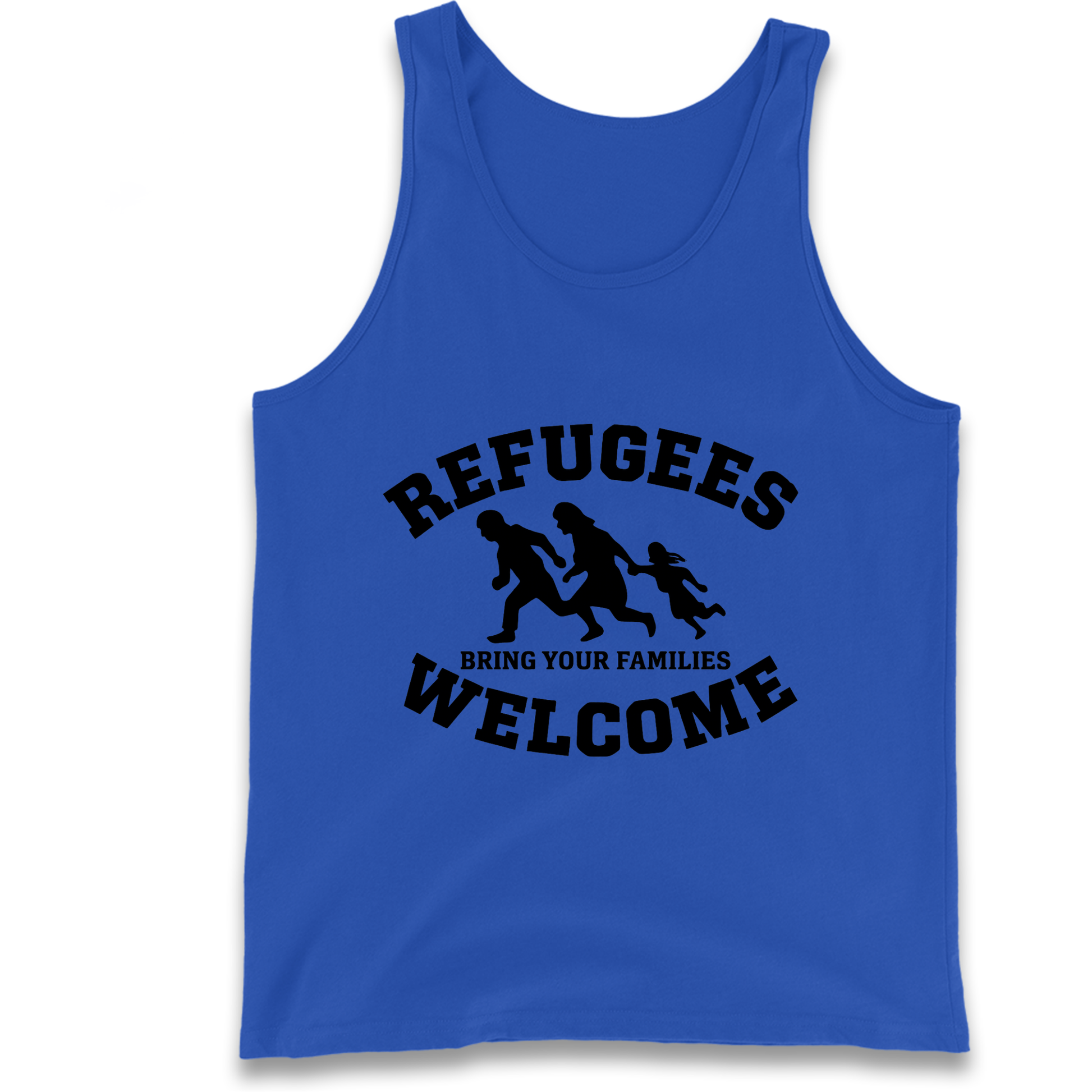 Welcome Refugees Tank Top