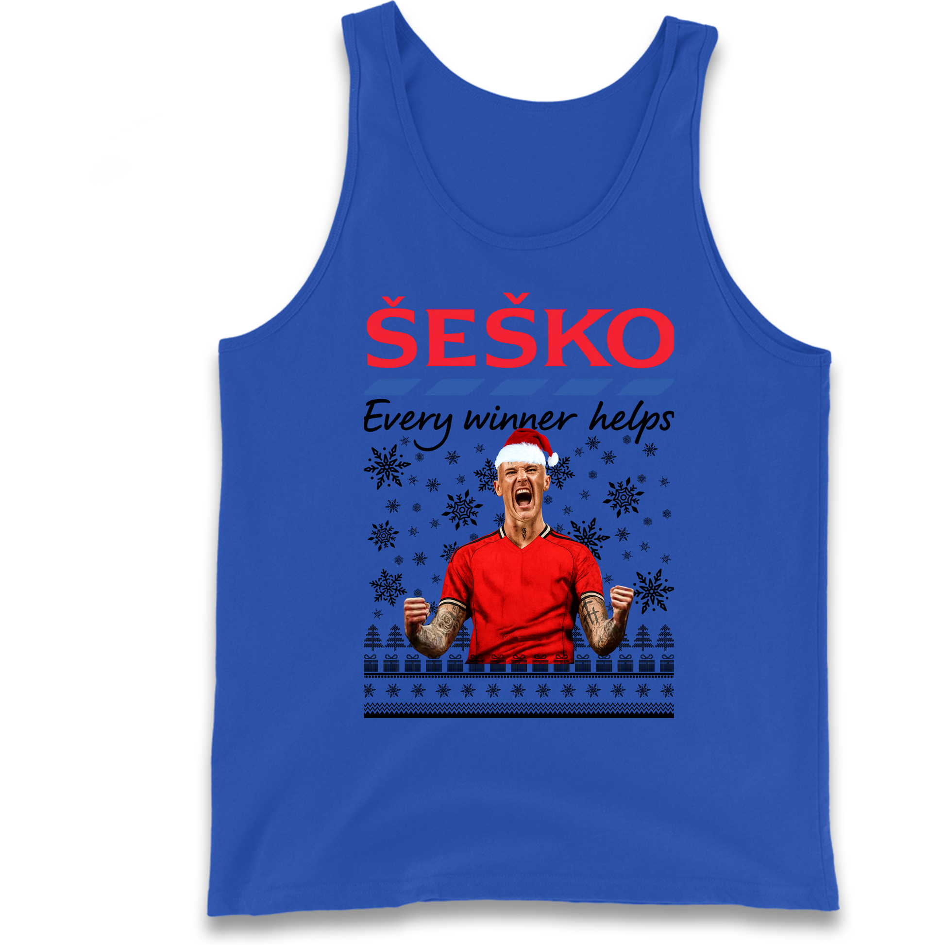 Benjamin Sesko Christmas Tank-Top