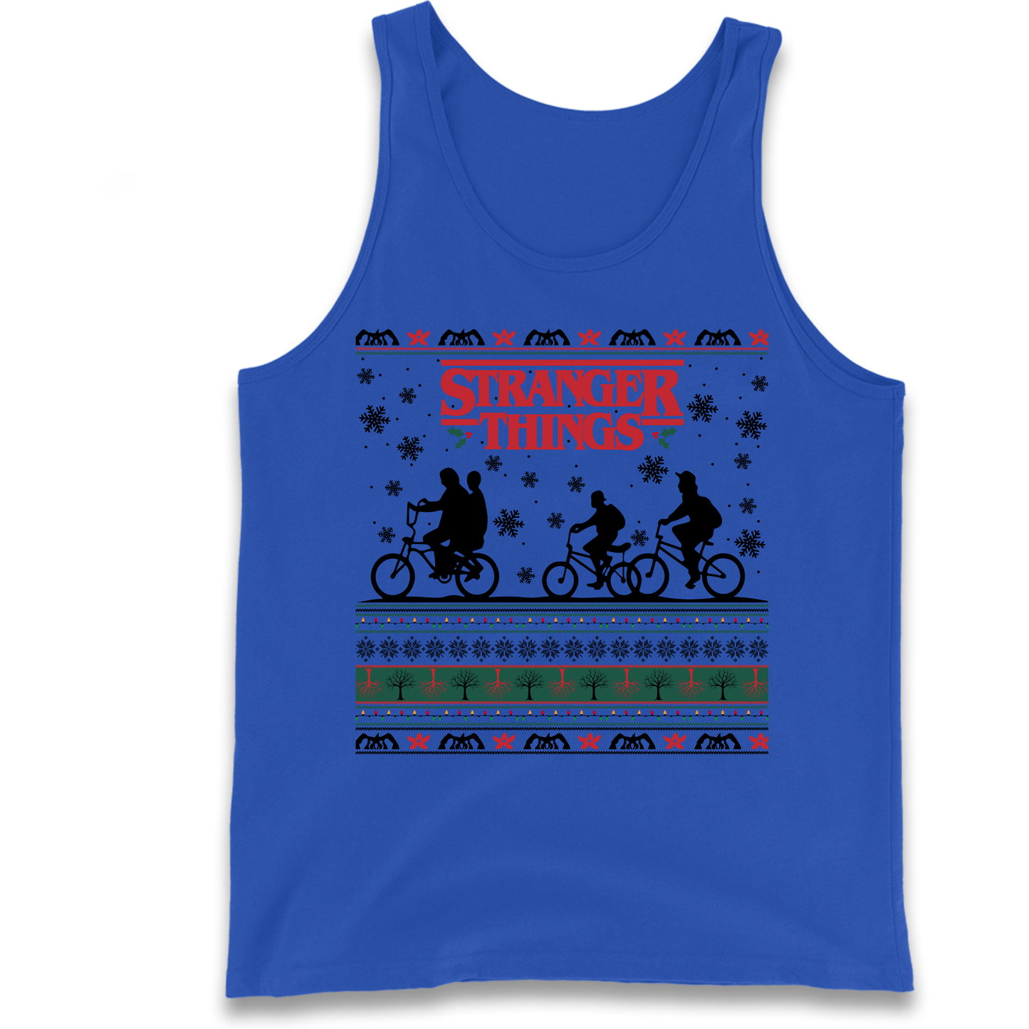 Stranger Things Christmas Tank Top