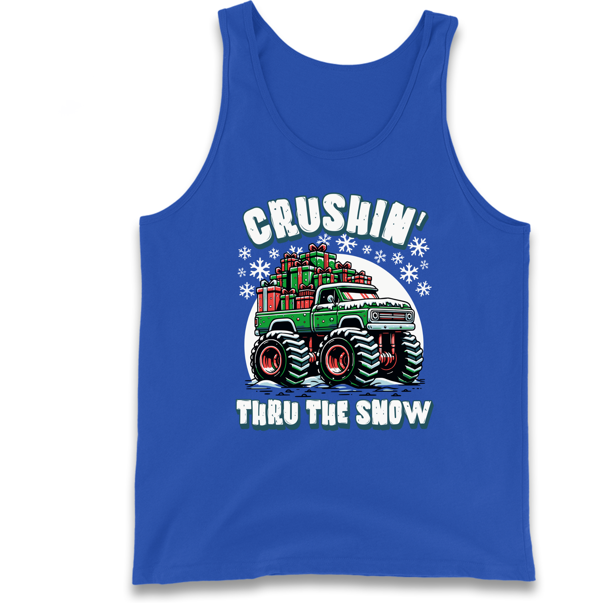 Crushin Thru The Snow Tank Top
