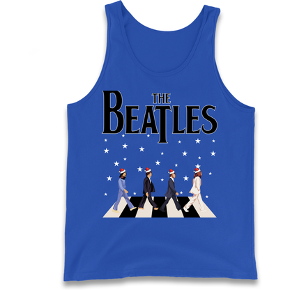 The Beatles Abbey Road Christmas Tank Top