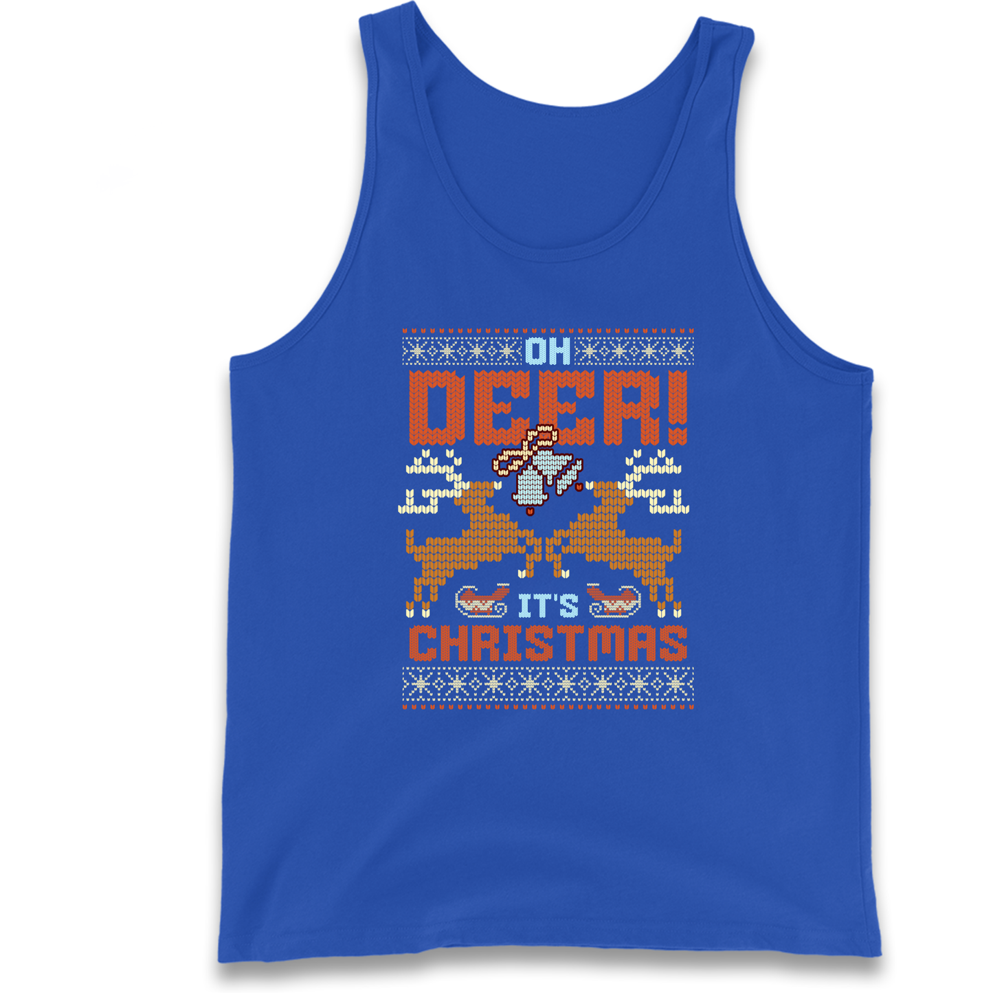 Oh Deer its Christmas Tank Top