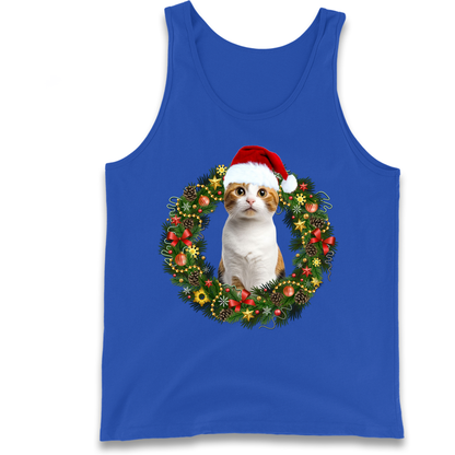 Cat Christmas Tank Top