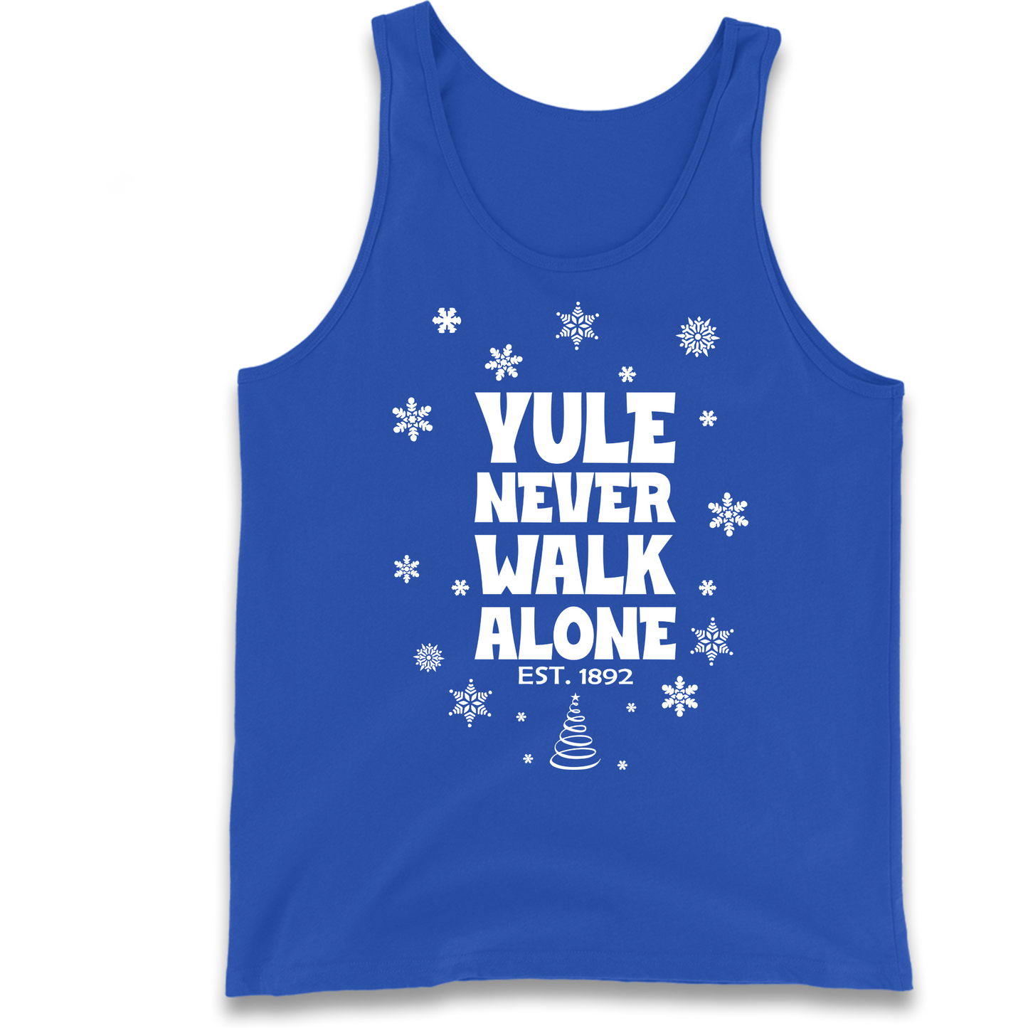 Yule Never Walk Alone Liverpool Christmas Tank Top